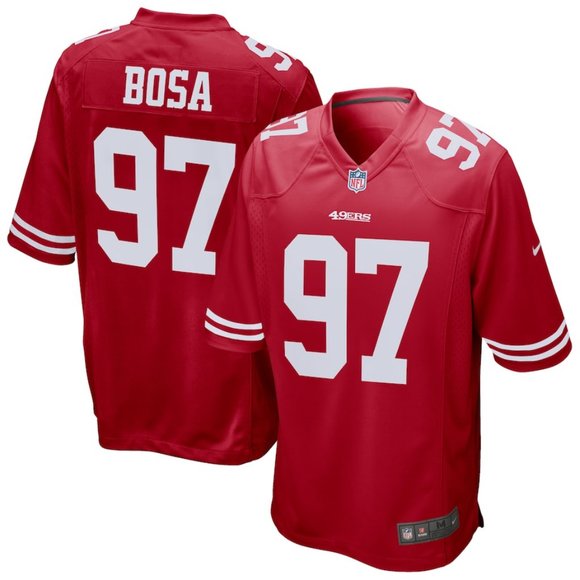 nick bosa throwback jersey